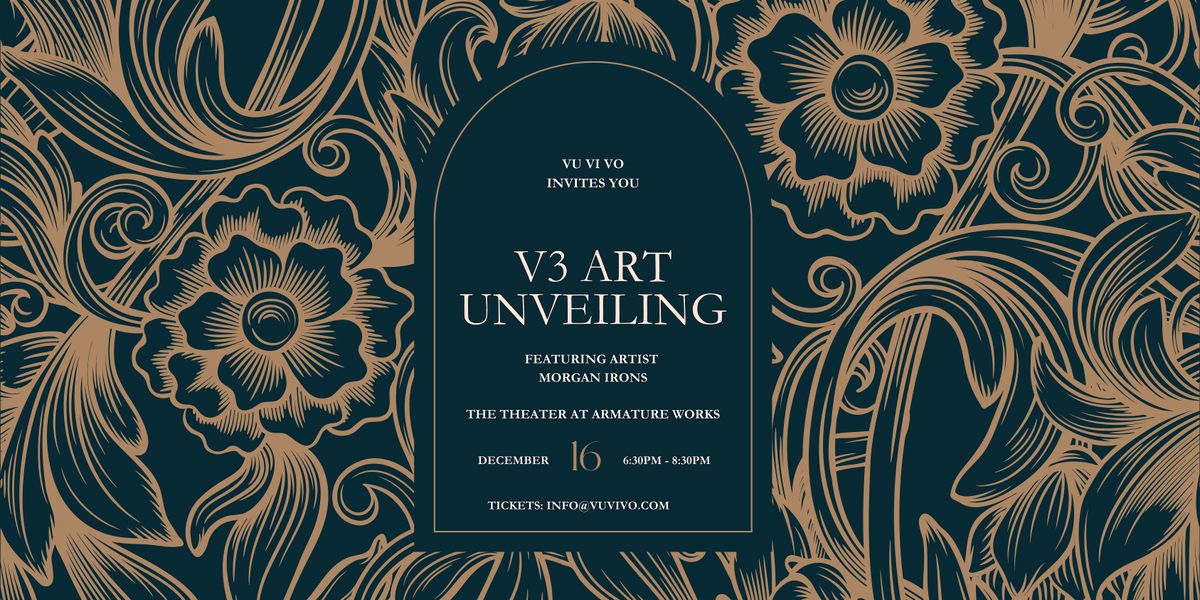 V3 Art Unveiling, 16 December | Event in Tampa | AllEvents