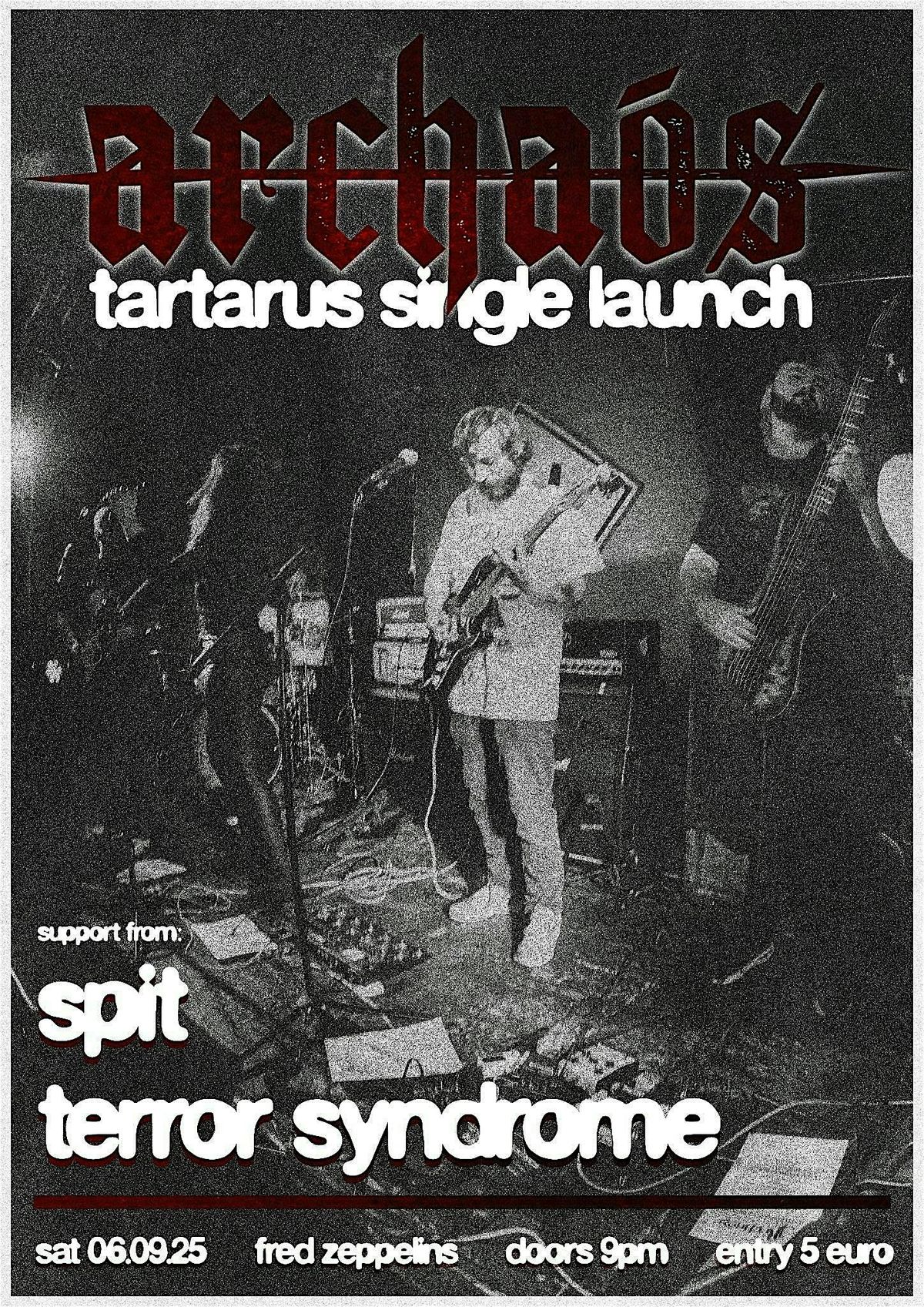 Archaós - Tartarus Single Launch, 6 September | Event in Cork | AllEvents