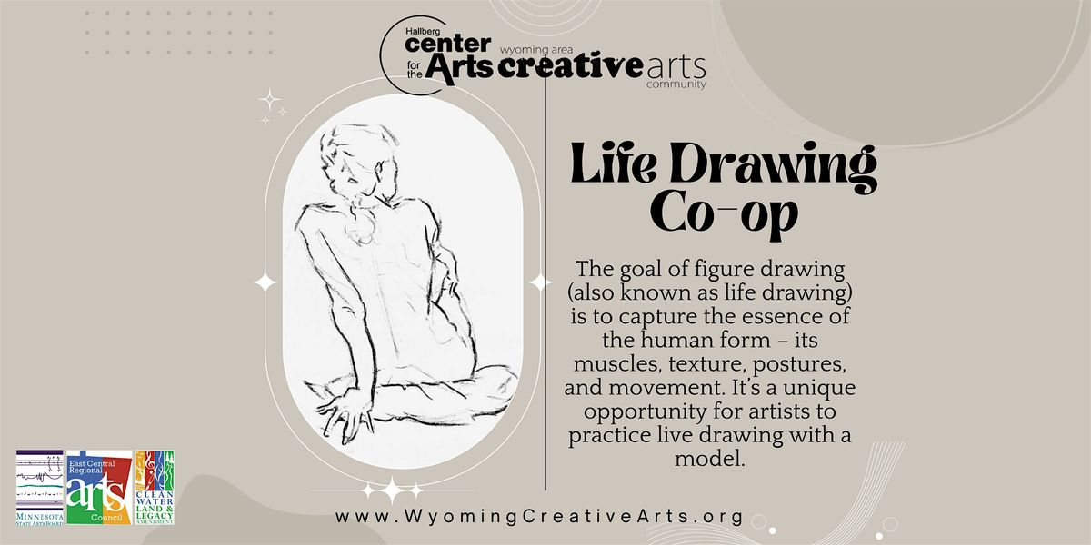 Figure Drawing Co-op, 15 December | Event in Wyoming | AllEvents