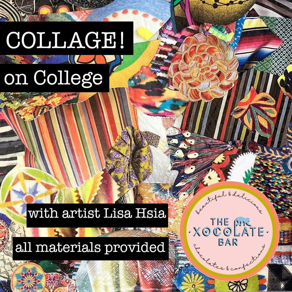 9/24  Chocolate & collage on College - DONATION BASED!, 24 September | Event in Oakland | AllEvents