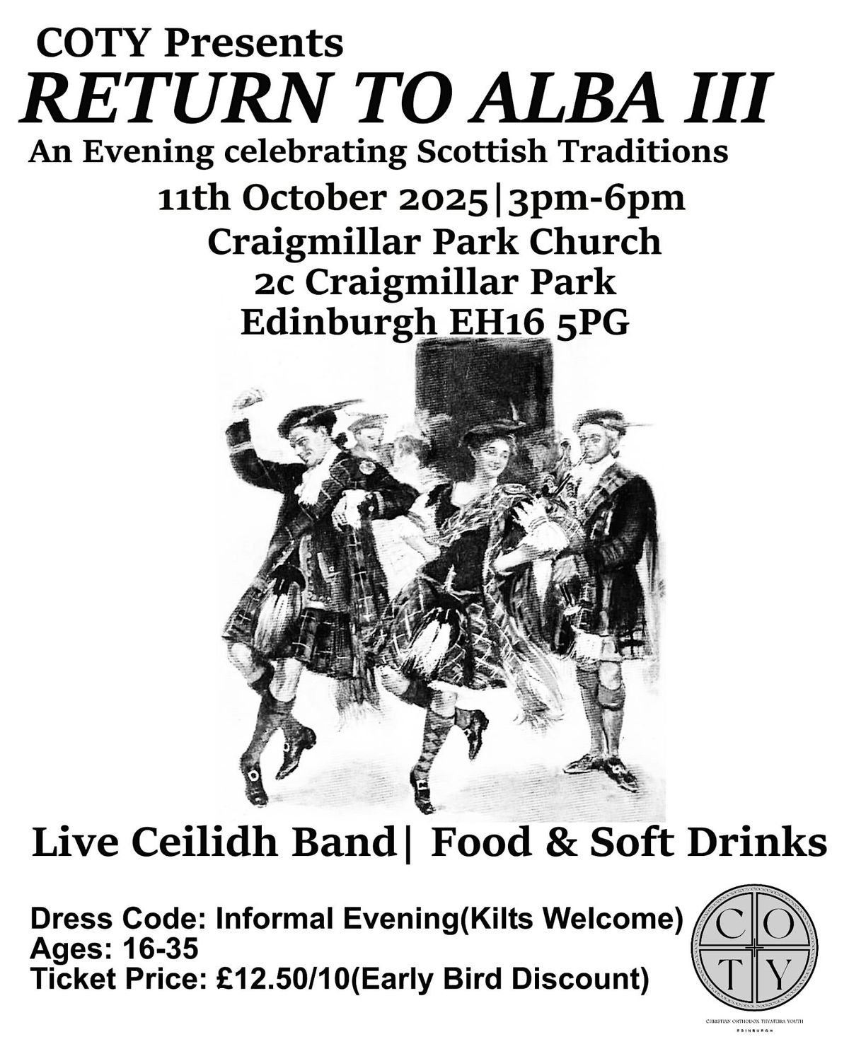 Return To Alba lll, 11 October | Event in Edinburgh | AllEvents