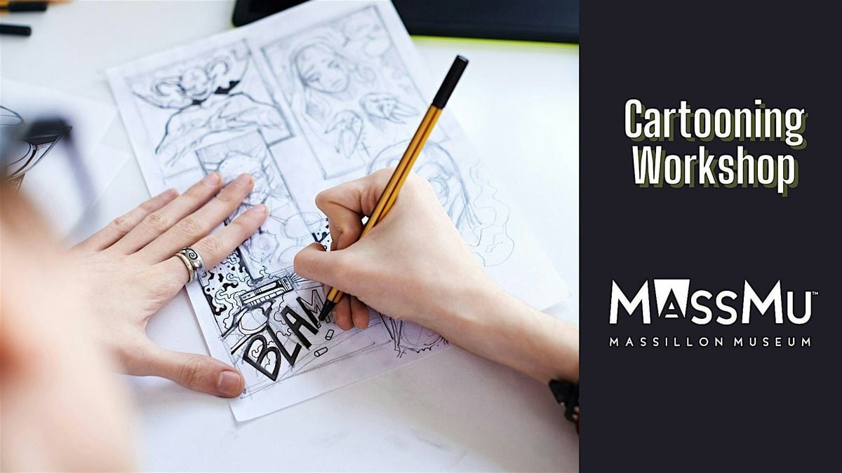 Cartooning Workshop with Douglas Laubacher, 23 August | Event in Massillon | AllEvents