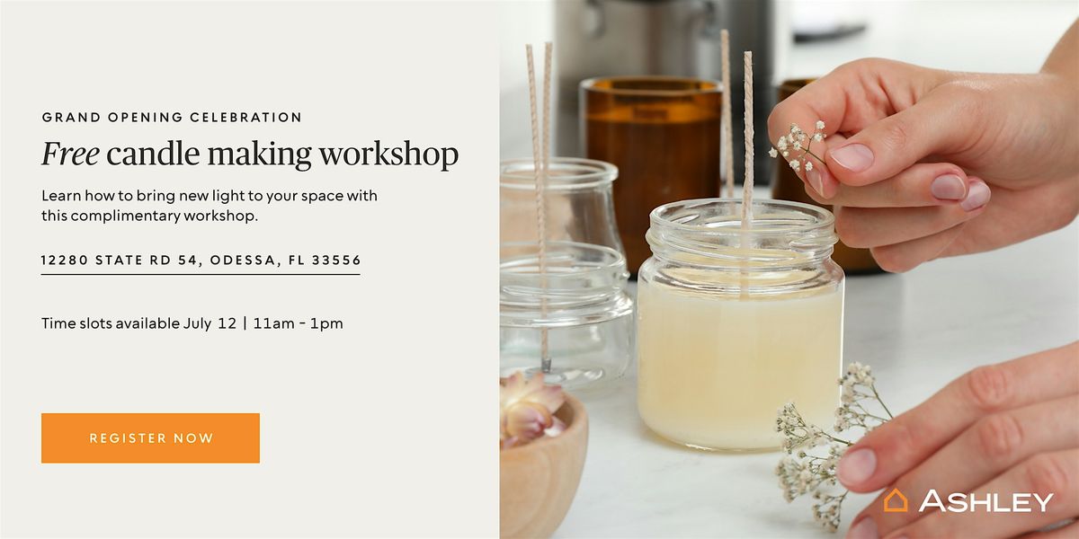 FREE Create your Own Candle Workshop - Trinity, FL, 12 July | Event in Odessa | AllEvents