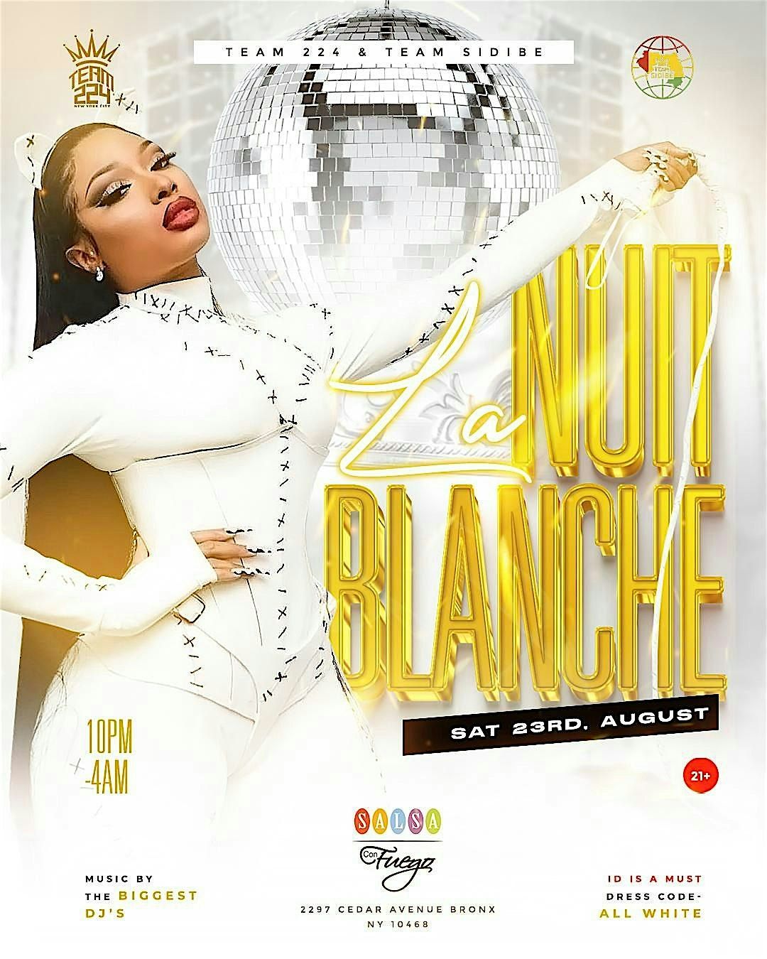 la nuit blanche, 23 August | Event in The Bronx | AllEvents