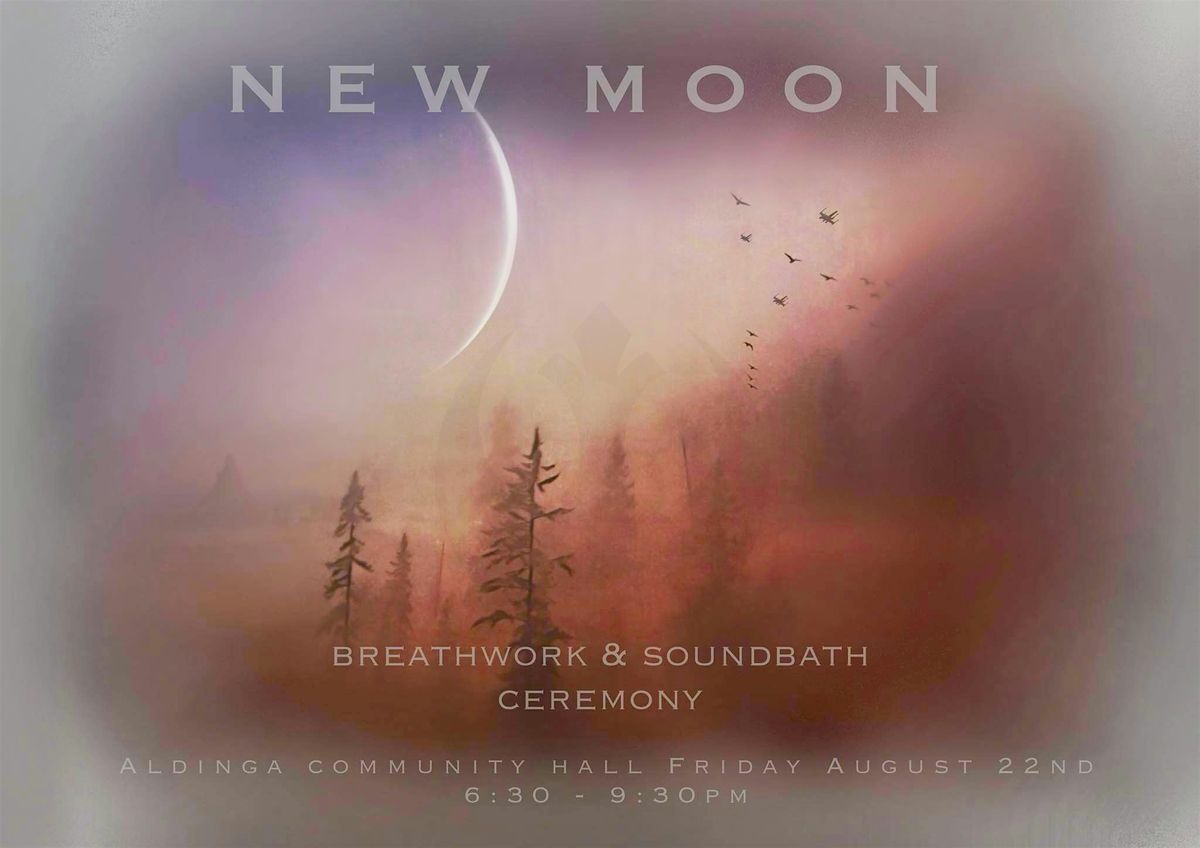 New Moon Breathwork & Soundbath Ceremony, 22 August | Event in Aldinga | AllEvents