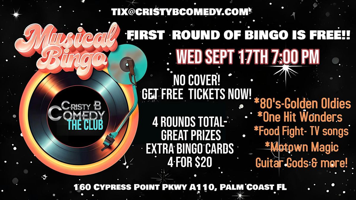 Musical Bingo Night!, 17 September | Event in Palm Coast | AllEvents