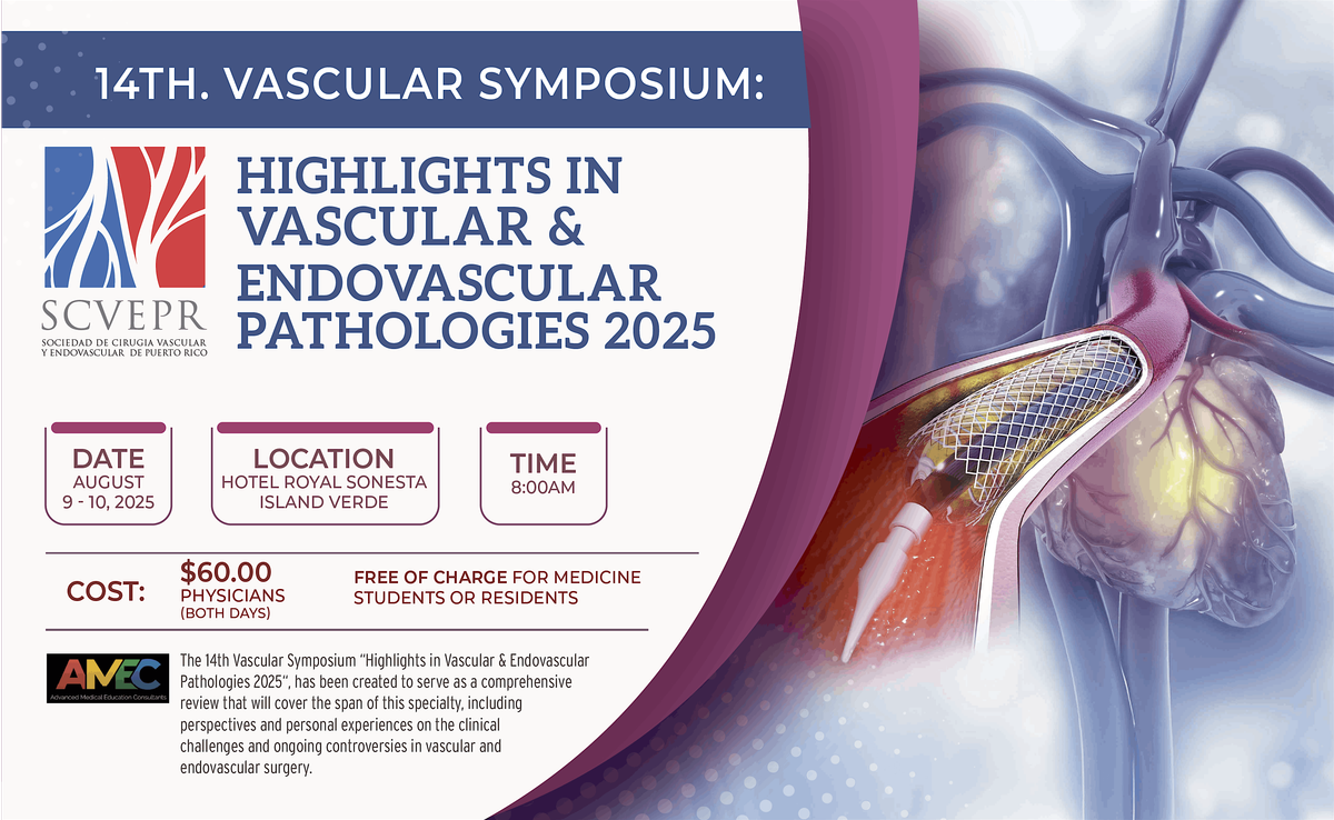Highlights in Vascular Pathologies 2025, 9 August | Event in Carolina | AllEvents