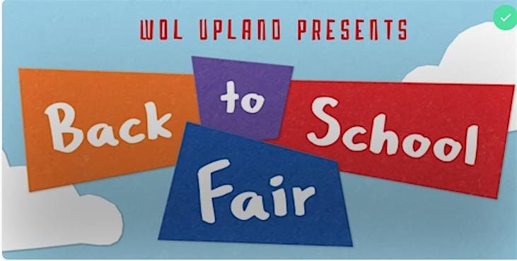 Back to School Fair 2025, 9 August | Event in Upland | AllEvents