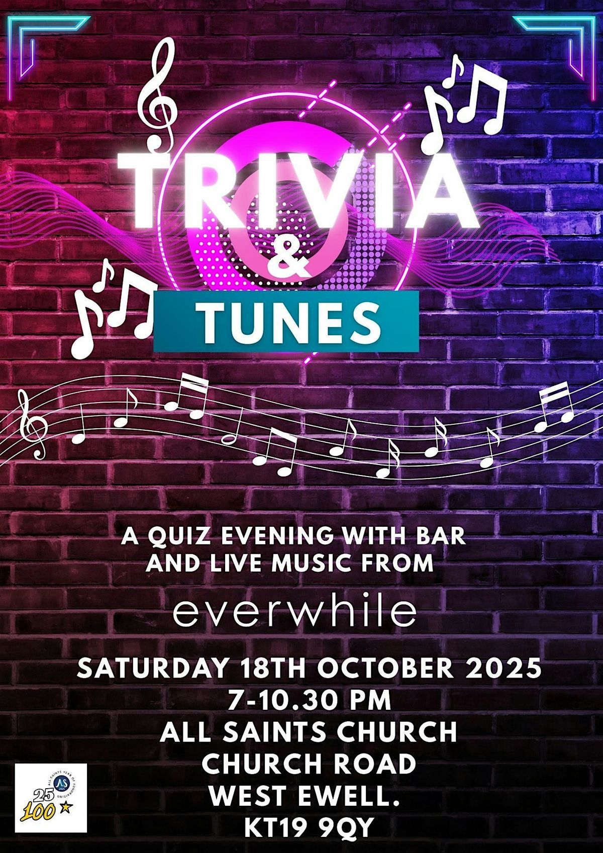 Trivia & Tunes, 18 October | Event in West Ewell | AllEvents