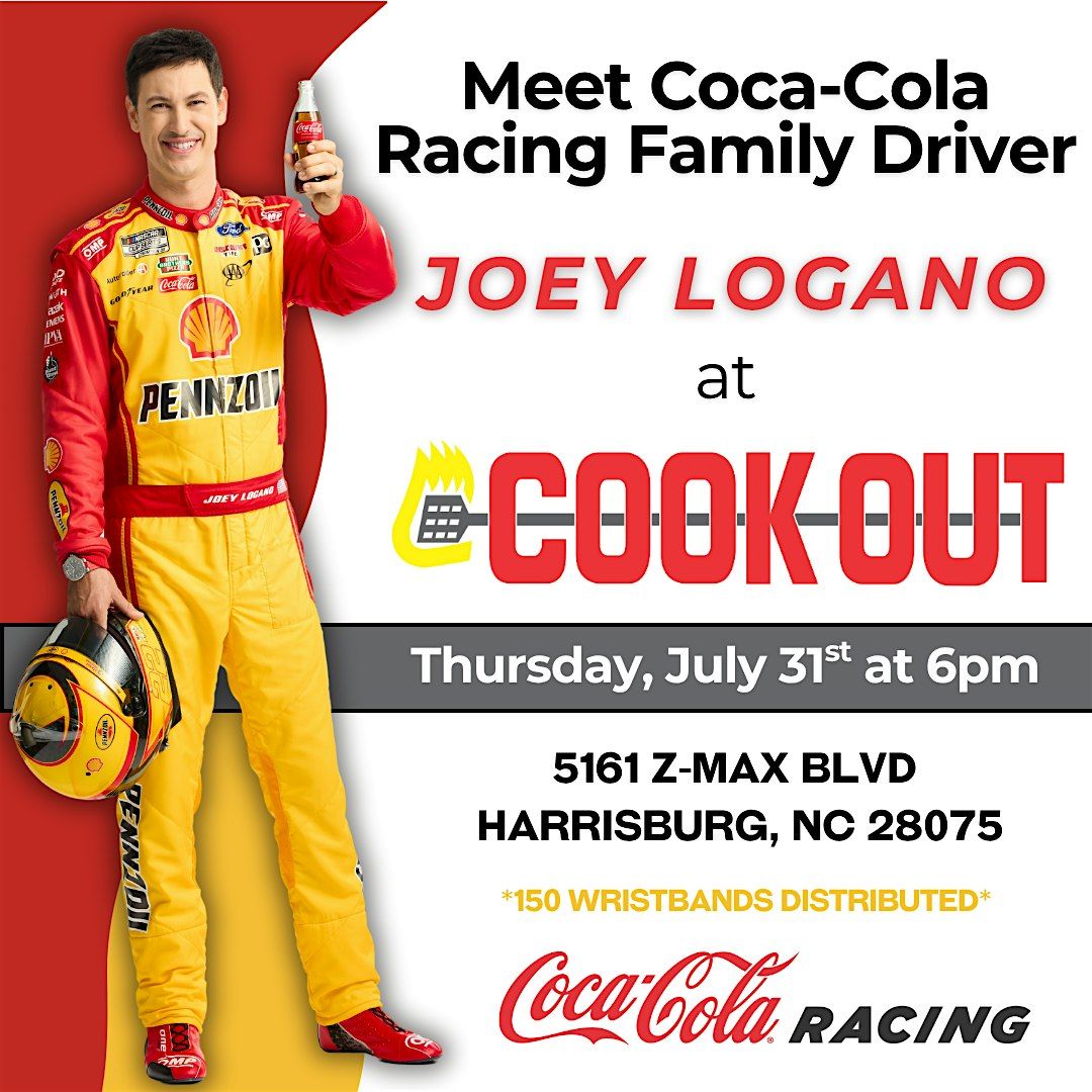 Joey Logano NASCAR legend meet & greet, 31 July | Event in Harrisburg | AllEvents