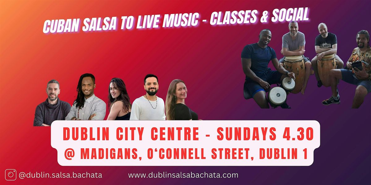 Live Cuban Salsa - Classes | Event in Dublin 1 | AllEvents