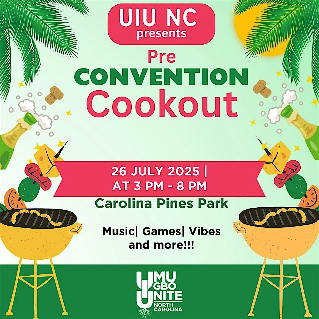 UIUNC Presents: Pre Convention Cookout, 26 July | Event in Raleigh | AllEvents