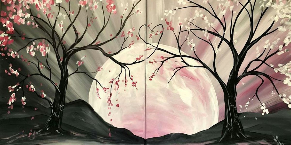 Love Beneath the Moonlight - Date Night - Paint and Sip by Classpop!™, 28 June | Event in Baytown | AllEvents