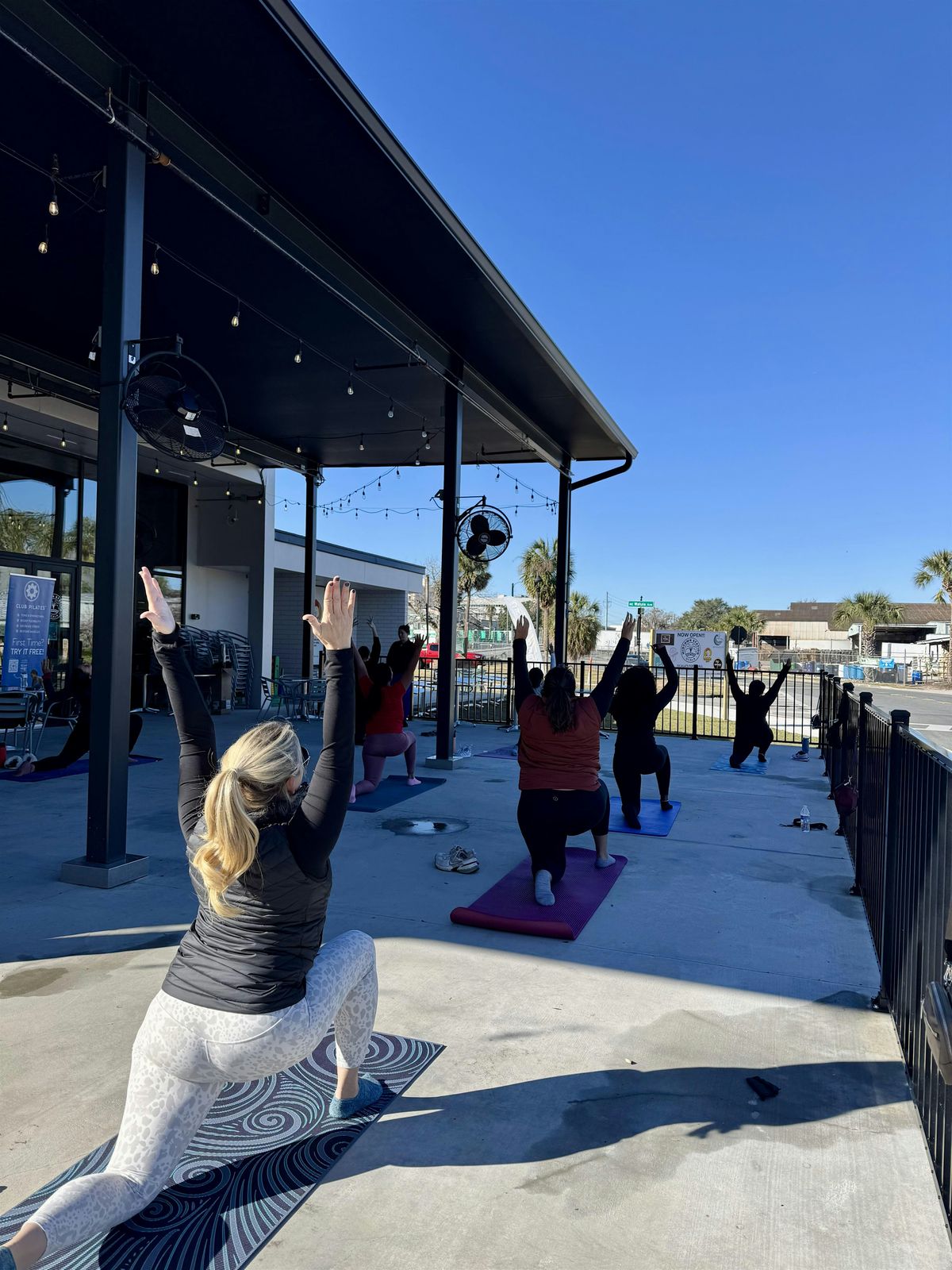 FREE Mat Pilates Class At  Midtown Station On The Patio!, 17 August | Event in Ocala | AllEvents
