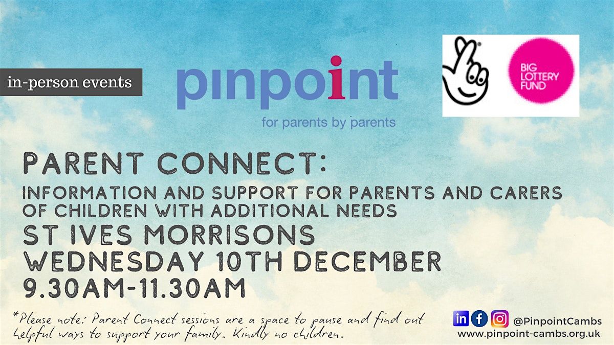 Parent Connect St Ives, 10 December | Event in St. Ives | AllEvents