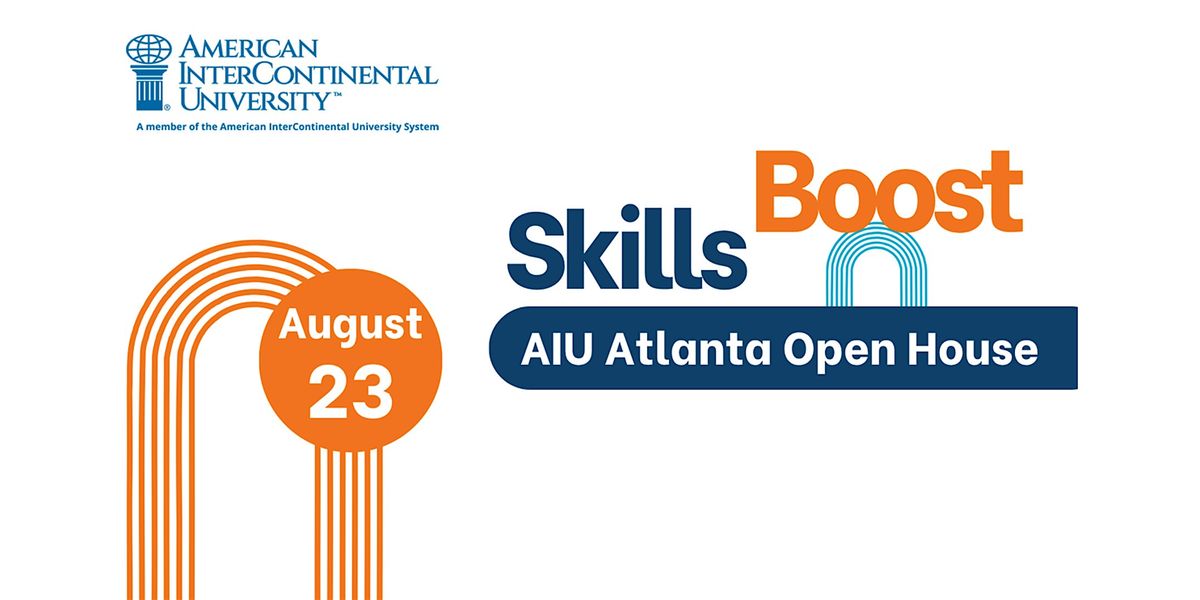 Skills Boost Open House at AIU Atlanta, 23 August | Event in Atlanta | AllEvents