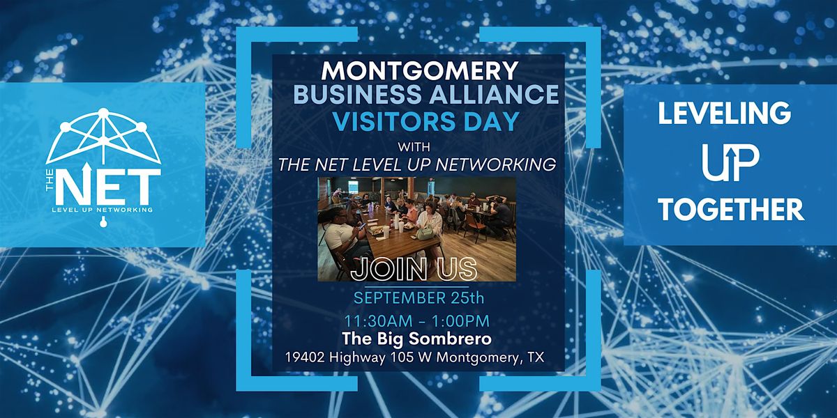 The NET Montgomery Business Alliance Visitors Day, 25 September | Event in Montgomery | AllEvents