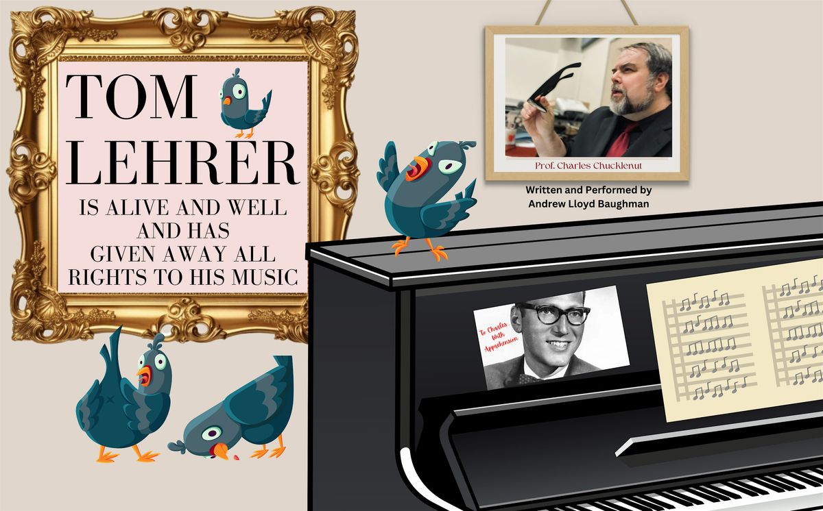 Tom Lehrer is Alive and Well  and Has Given Away All Rights to His Music!, 29 November | Event in Pittsburgh