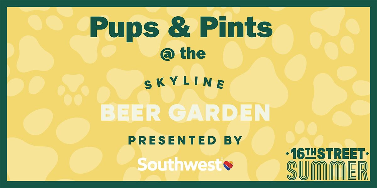 Pups & Pints @ The Skyline Beer Garden, 23 August | Event in Denver | AllEvents