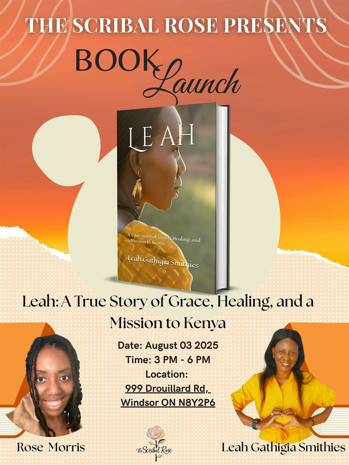 Leah – A true story of Grace Healing and a Mission to Kenya, 3 August | Event in Windsor | AllEvents