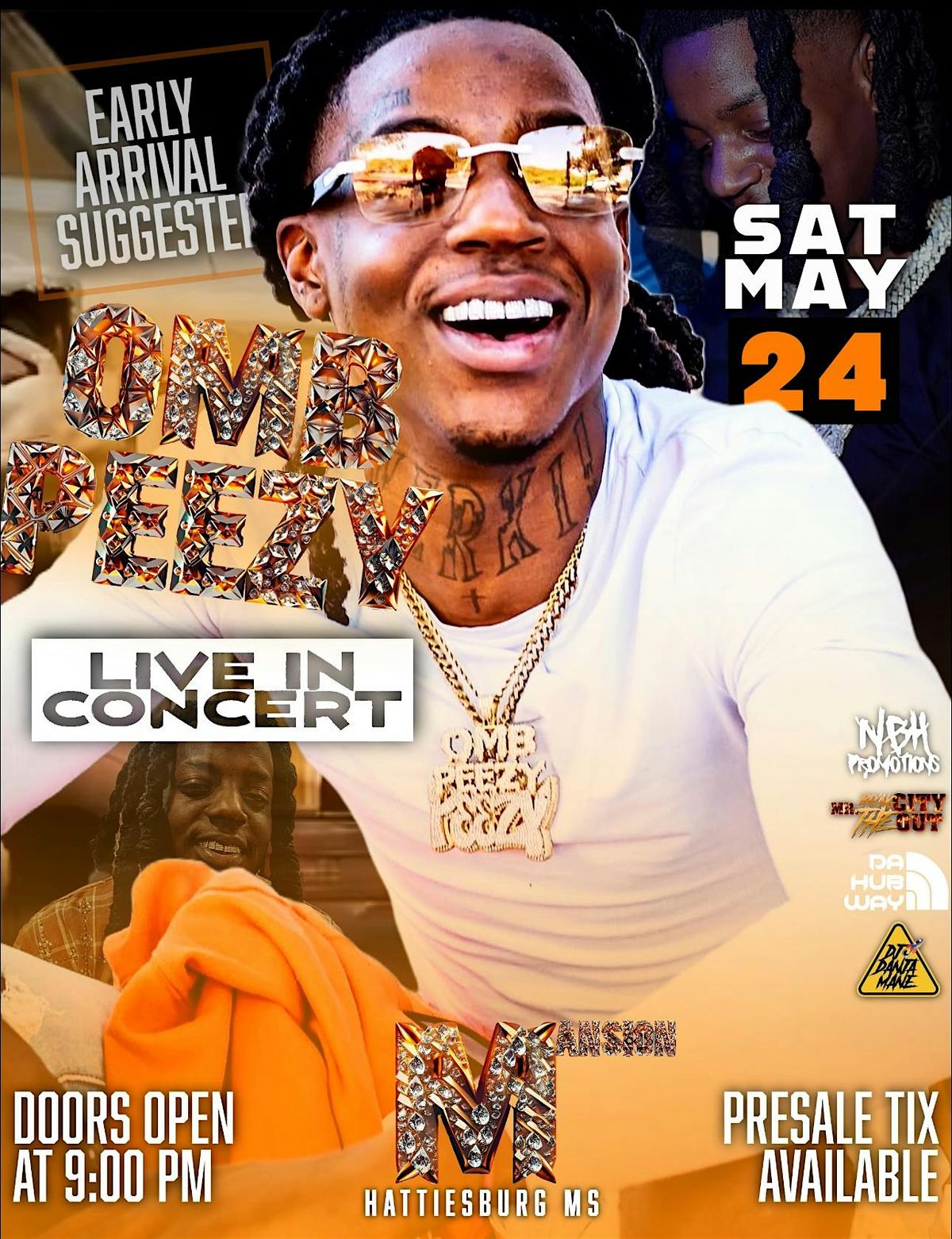 OMB PEEZY CONCERT, 24 May | Event in Hattiesburg | AllEvents