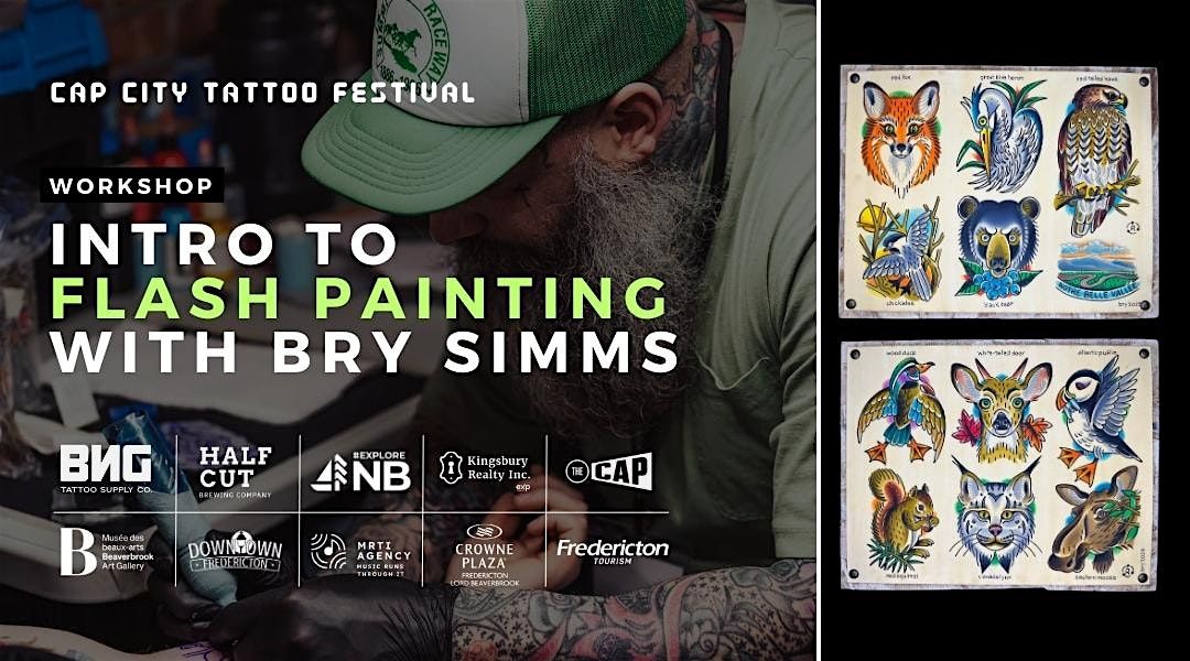 Intro to Flash Painting with Bry Simms (Cap City Tattoo Festival) | Event in Fredericton | AllEvents
