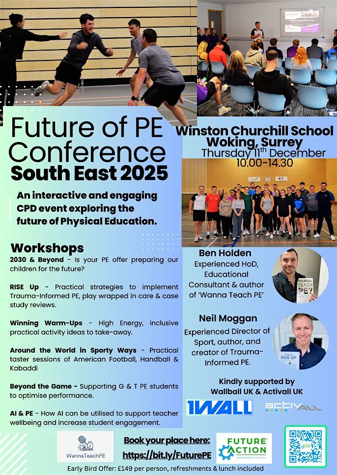 South East Future of PE Conference, 11 December | Event in Saint John's | AllEvents