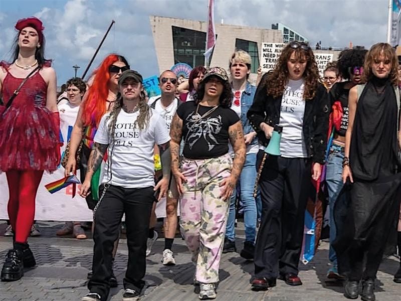 Pride is a Trans Led Protest Launch Event, St George's Hall, Liverpool ...