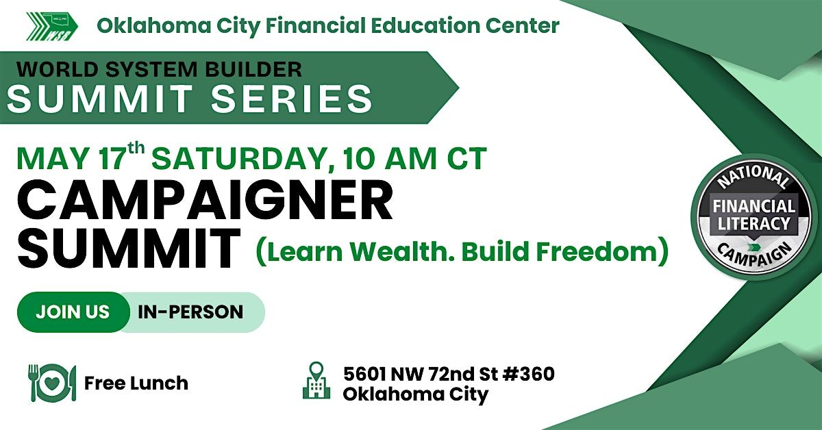 OKC Hosting - Campaigner Summit, 10 June | Event in Warr Acres | AllEvents