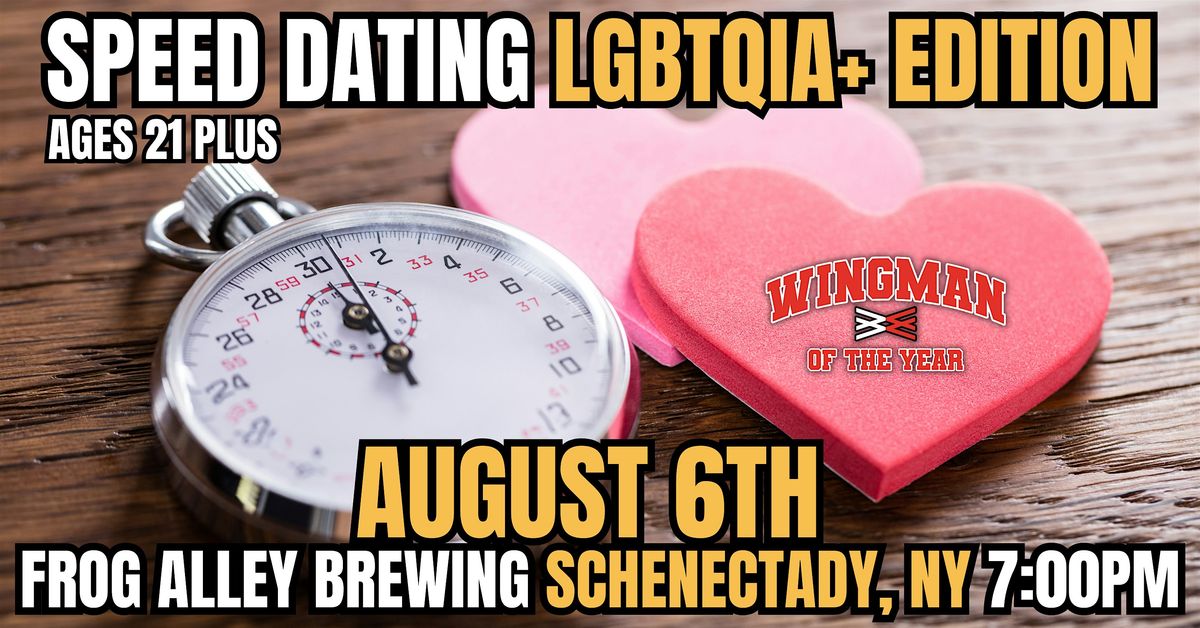 LGBTQIA+ Speed Dating By Wingman Of The Year: Schenectady, NY, 6 August | Event in Schenectady | AllEvents