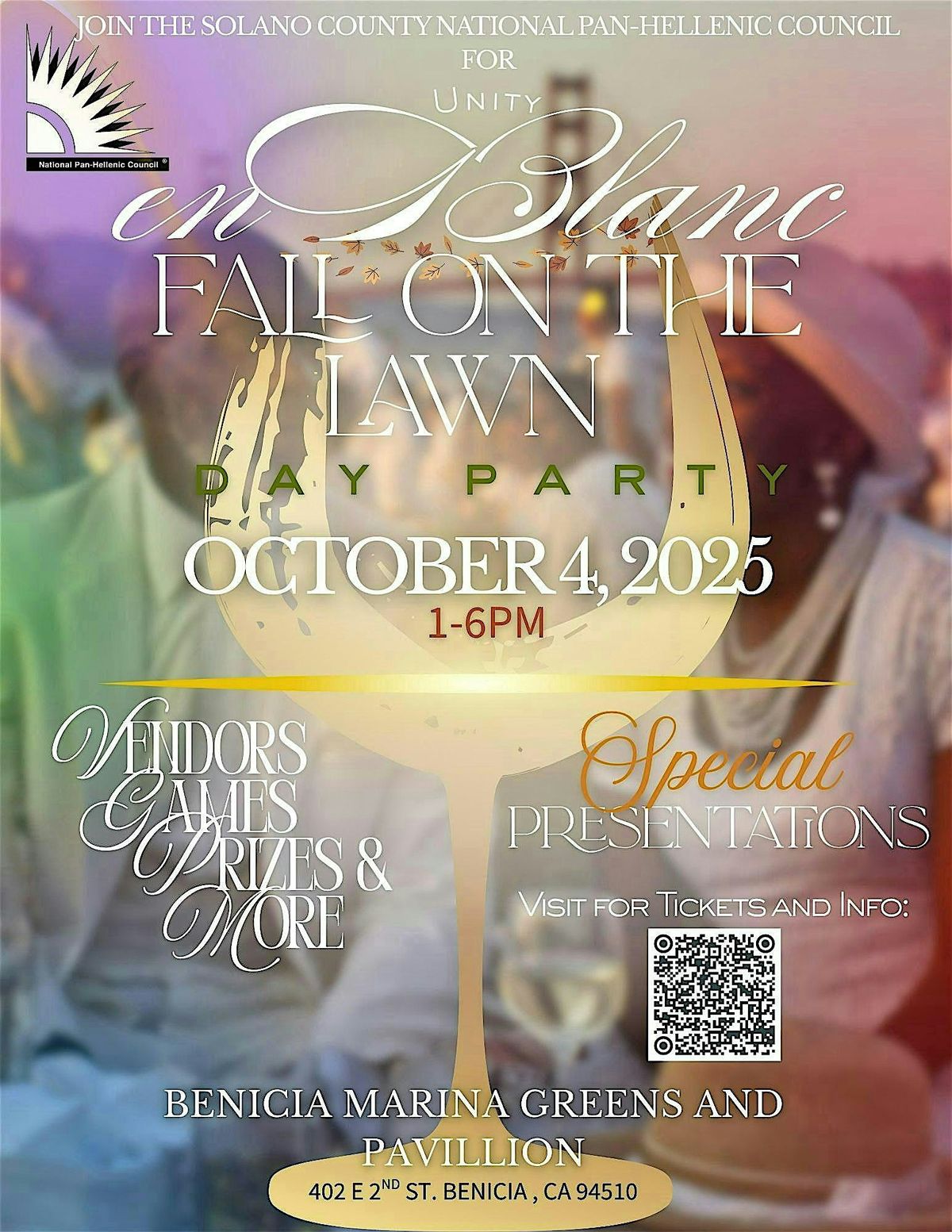 NPHC, SC -  Fall on the Lawn Day Party, 4 October | Event in Benicia | AllEvents