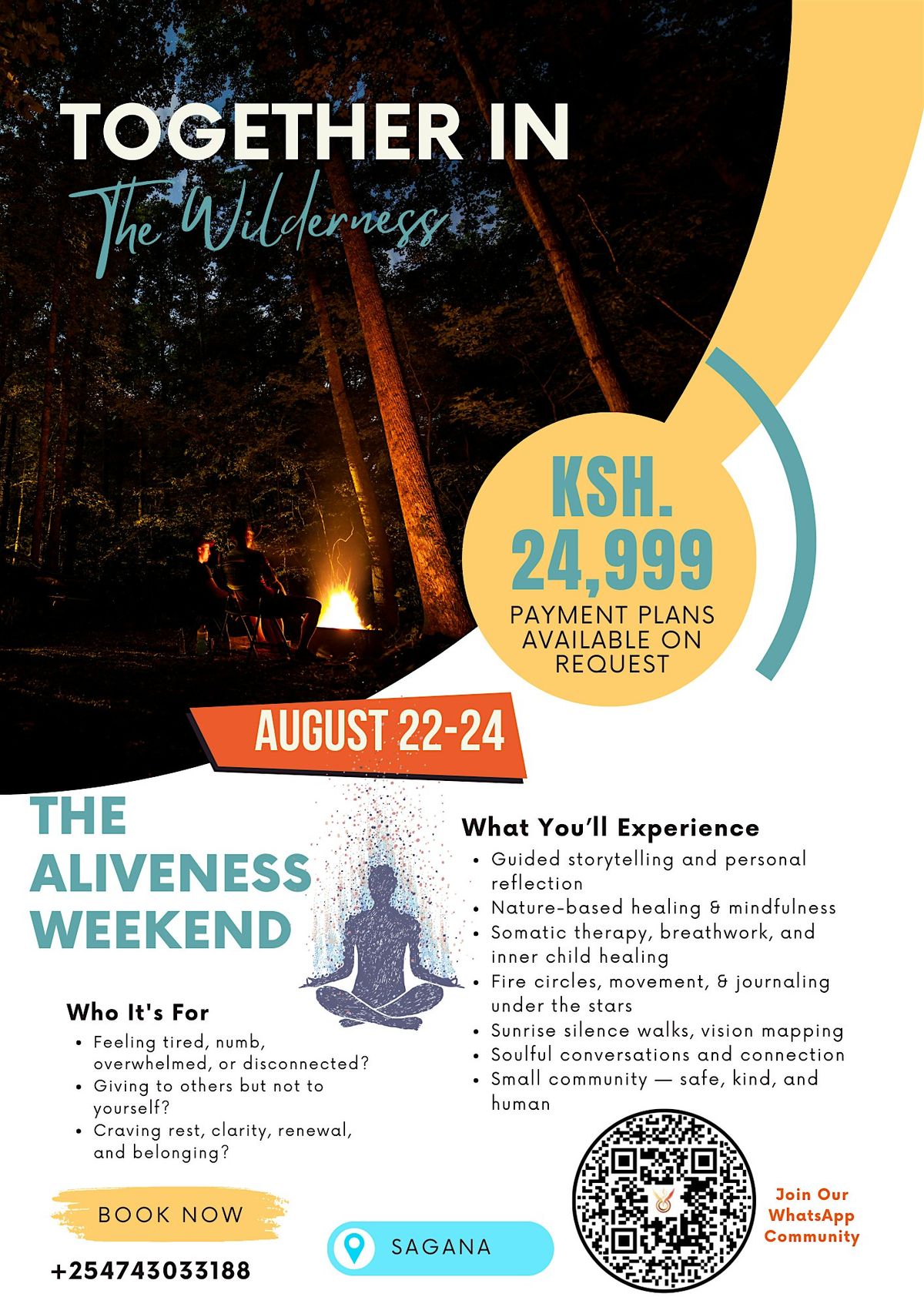 The Re-Emerge Reset: The Aliveness Weekend, 22 August | Event in Nairobi | AllEvents