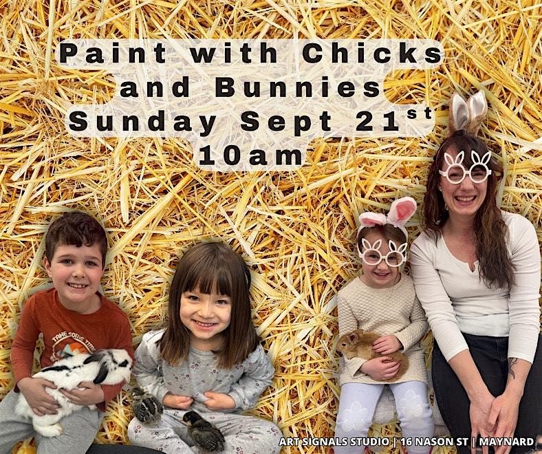 Paint with Bunnies & Chicks, 21 September | Event in Maynard | AllEvents