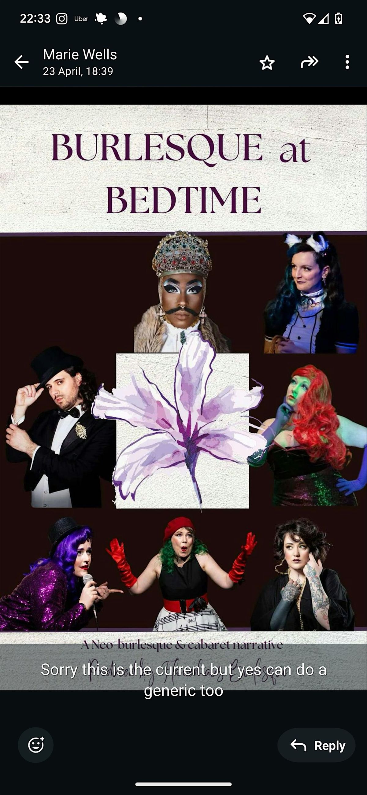 Burlesque At Bedtime Vol.2, 28 June | Event in Warwick | AllEvents