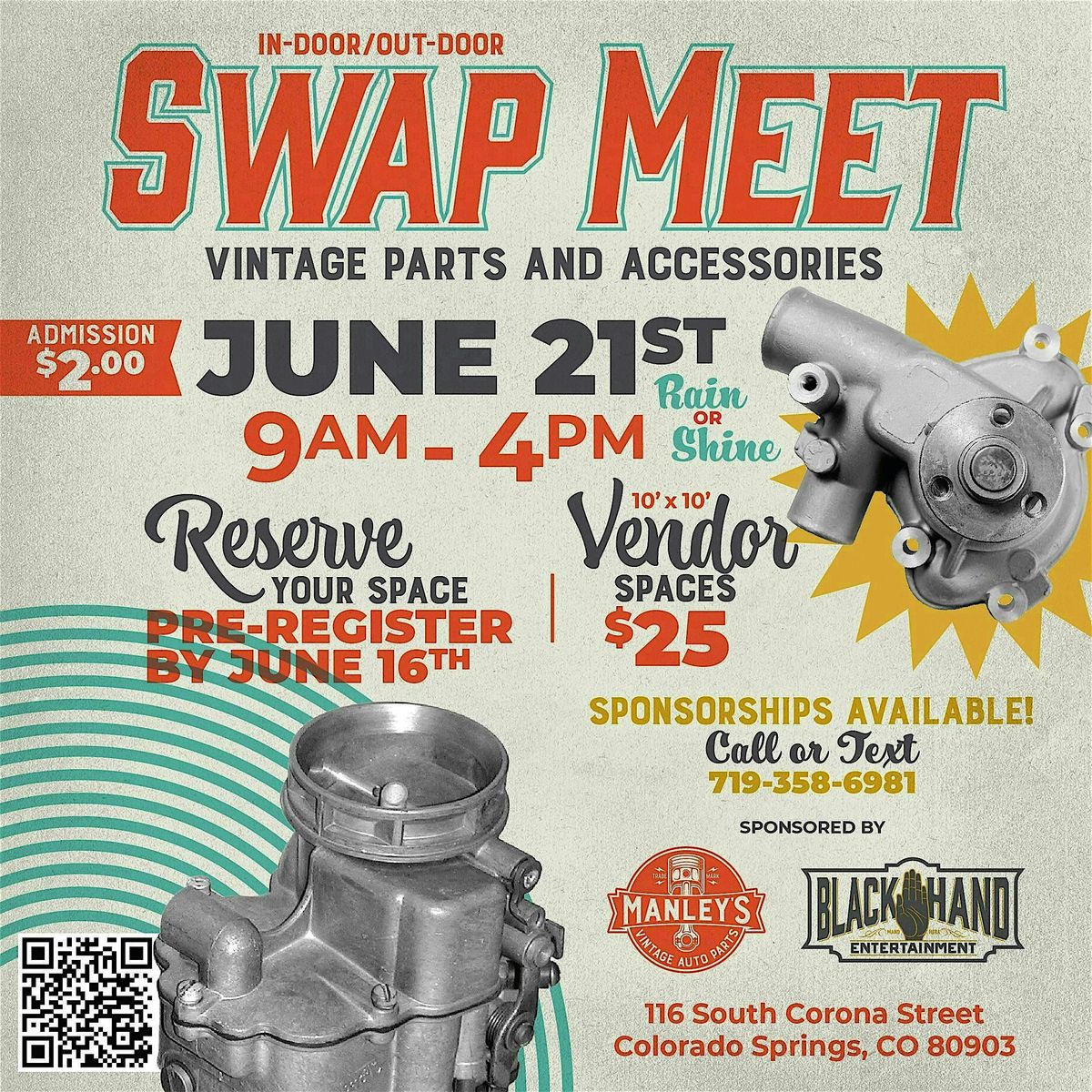 IN-DOOR / OUT DOOR SWAP MEET, 21 June | Event in Colorado Springs | AllEvents