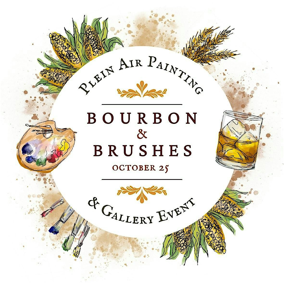 Bourbon & Brushes, 25 October | Event in Midway | AllEvents