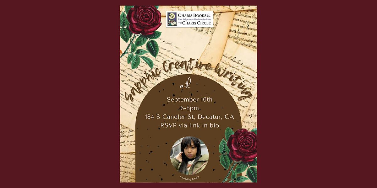 Monthly Sapphic Writing Group, 10 September | Event in Decatur | AllEvents