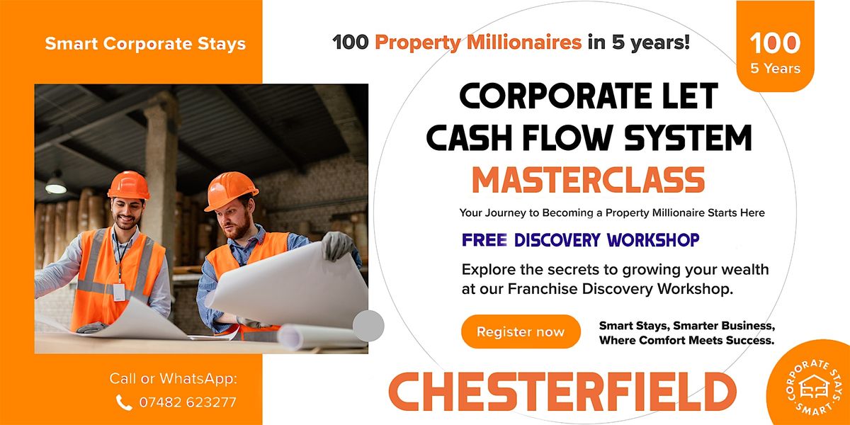 The 7-Figure Corporate Let Cash Flow System - Masterclass - Chesterfield, 28 February | Event in Chesterfield