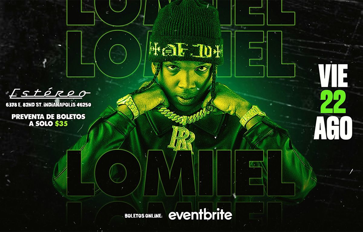 Lomiiel En Concierto, 22 August | Event in Indianapolis | AllEvents