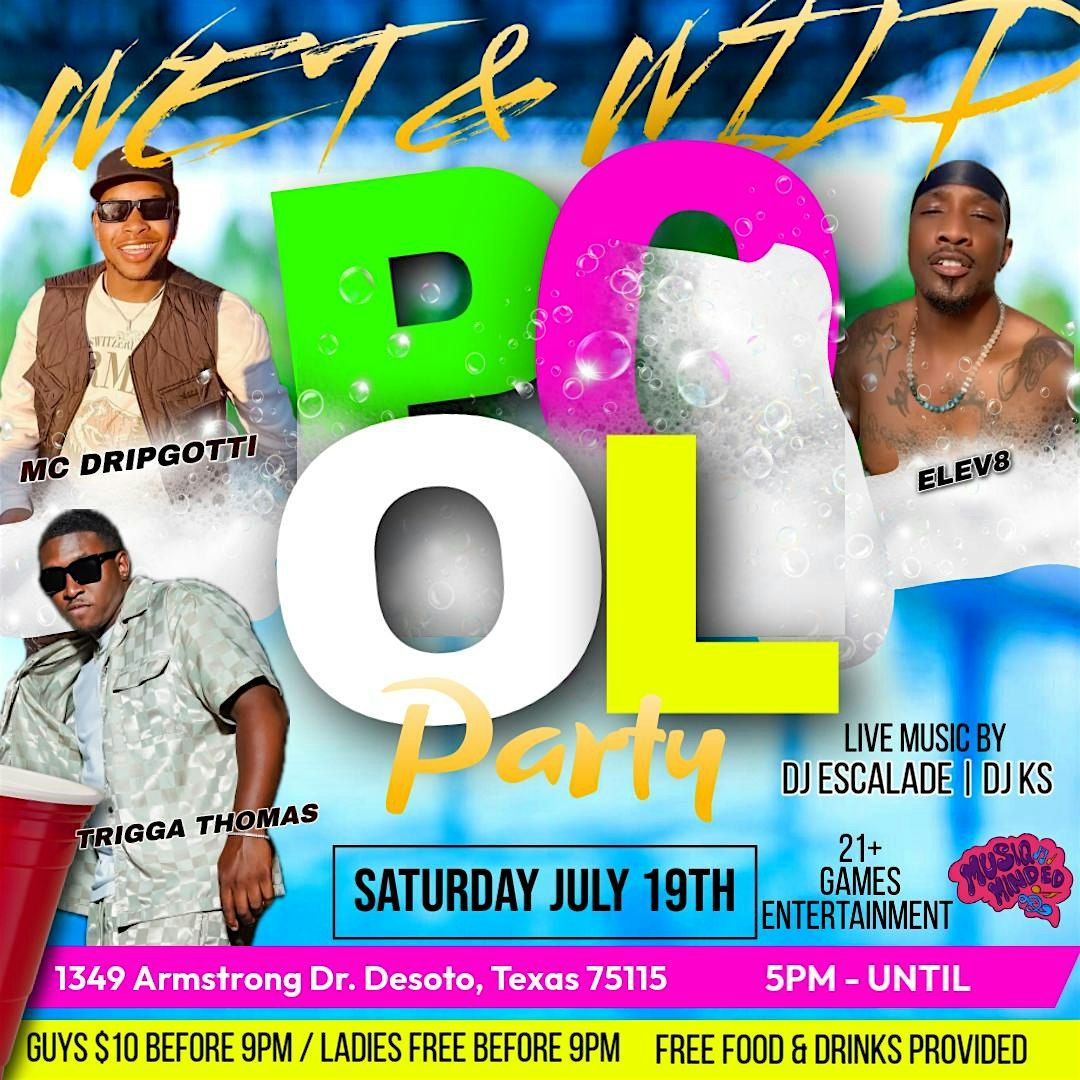 (CANCELLED) MusiqMinded “Wet & Wild Pool Party, 31 December | Event in DeSoto | AllEvents