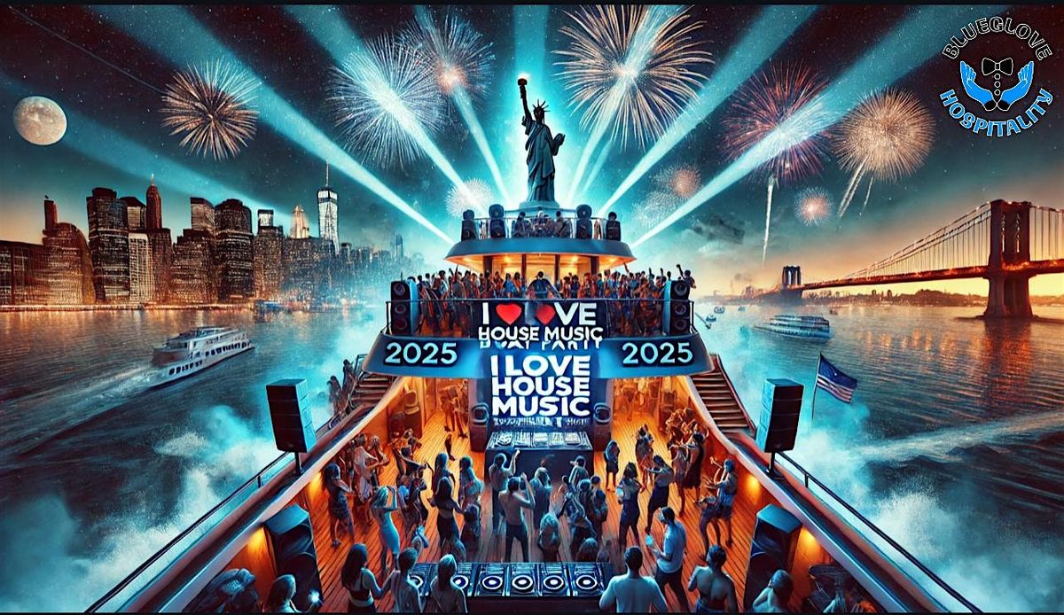 EDM HOUSE MUSIC BOAT PARTY 2025 | NYC (Open Bar Available!)