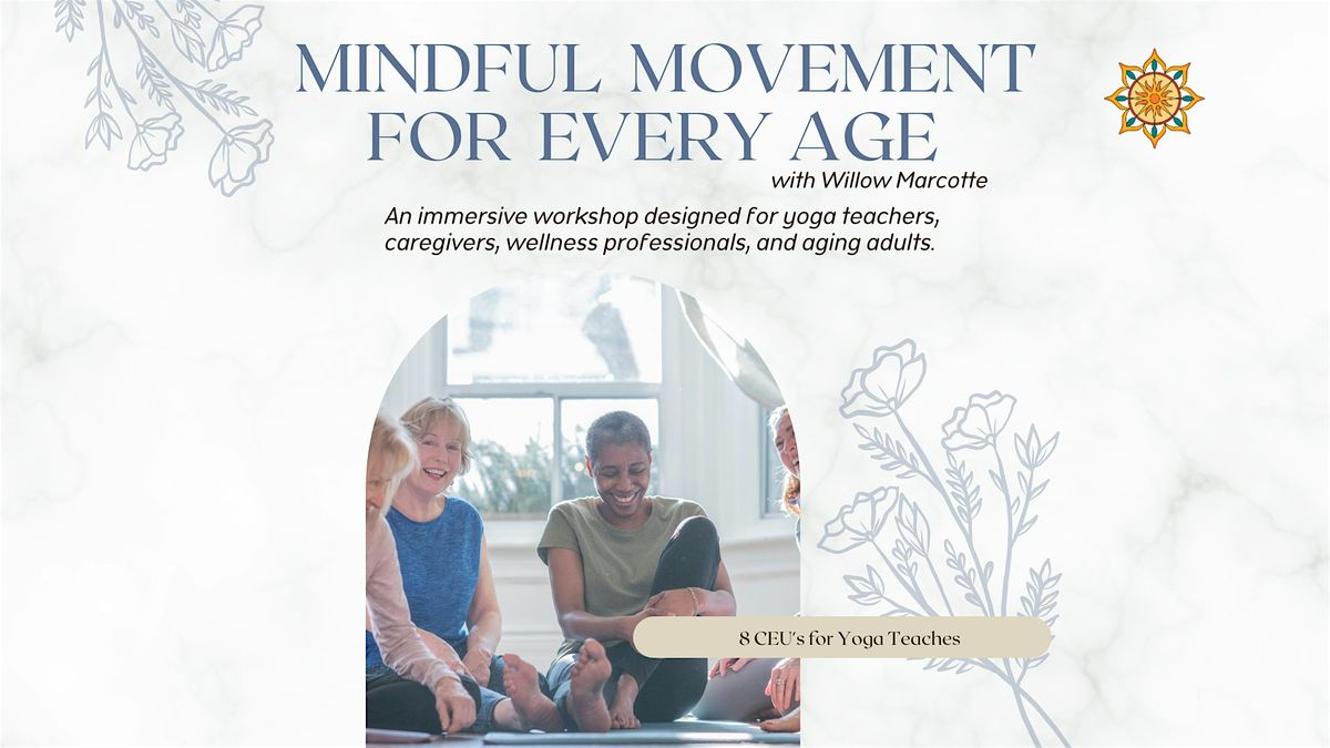 Mindful  Movement for  Every Age: Day One with Willow Marcotte, 6 December | Event in Land O' Lakes | AllEvents