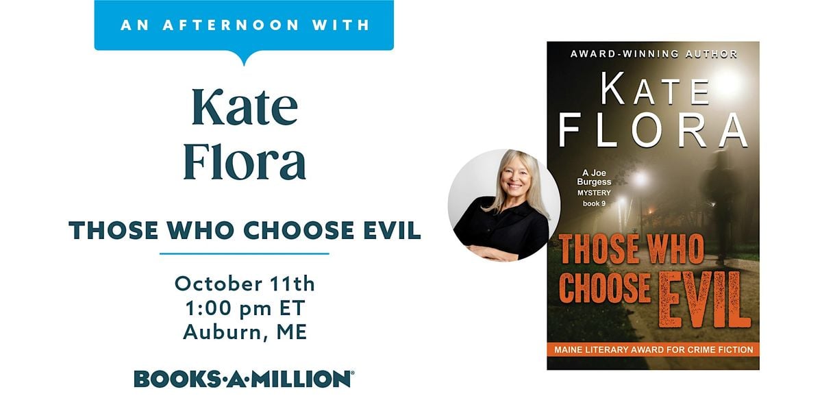 An Afternoon with Kate Flora, 11 October | Event in Auburn | AllEvents