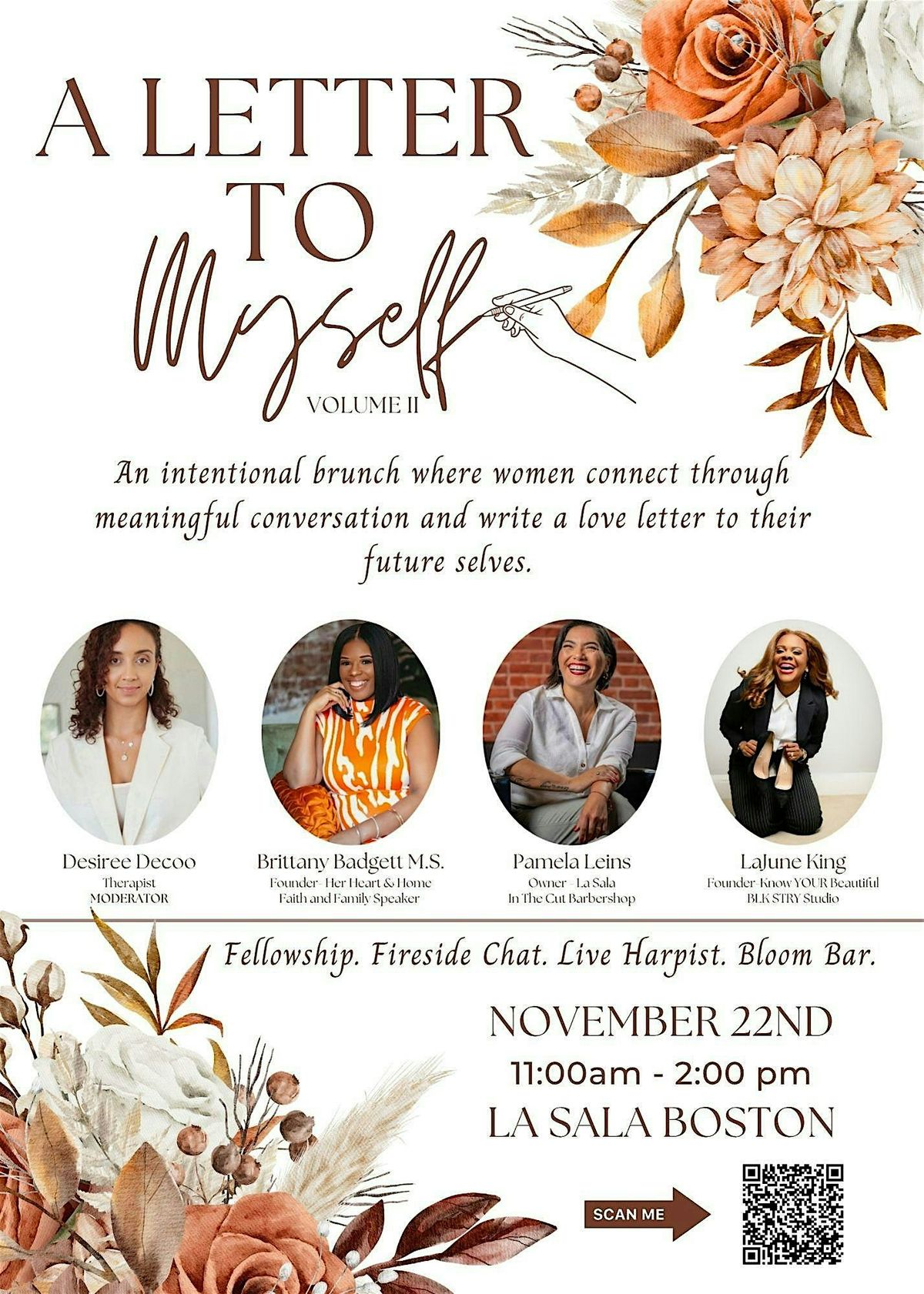 A Letter To Myself - Volume II, 22 November | Event in Boston | AllEvents