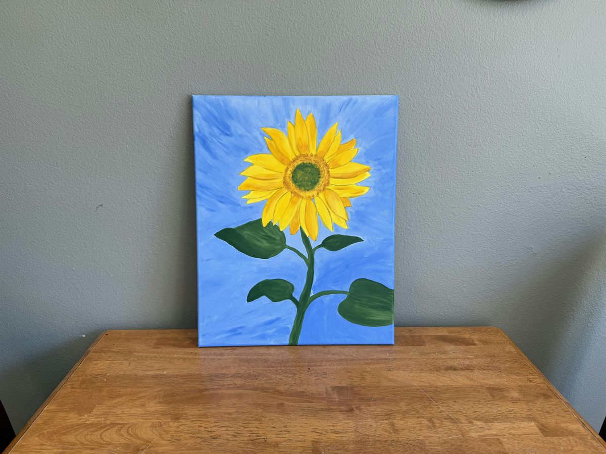 Sunflower Canvas Sip & Paint Night, 5 September | Event in Lower Lake | AllEvents