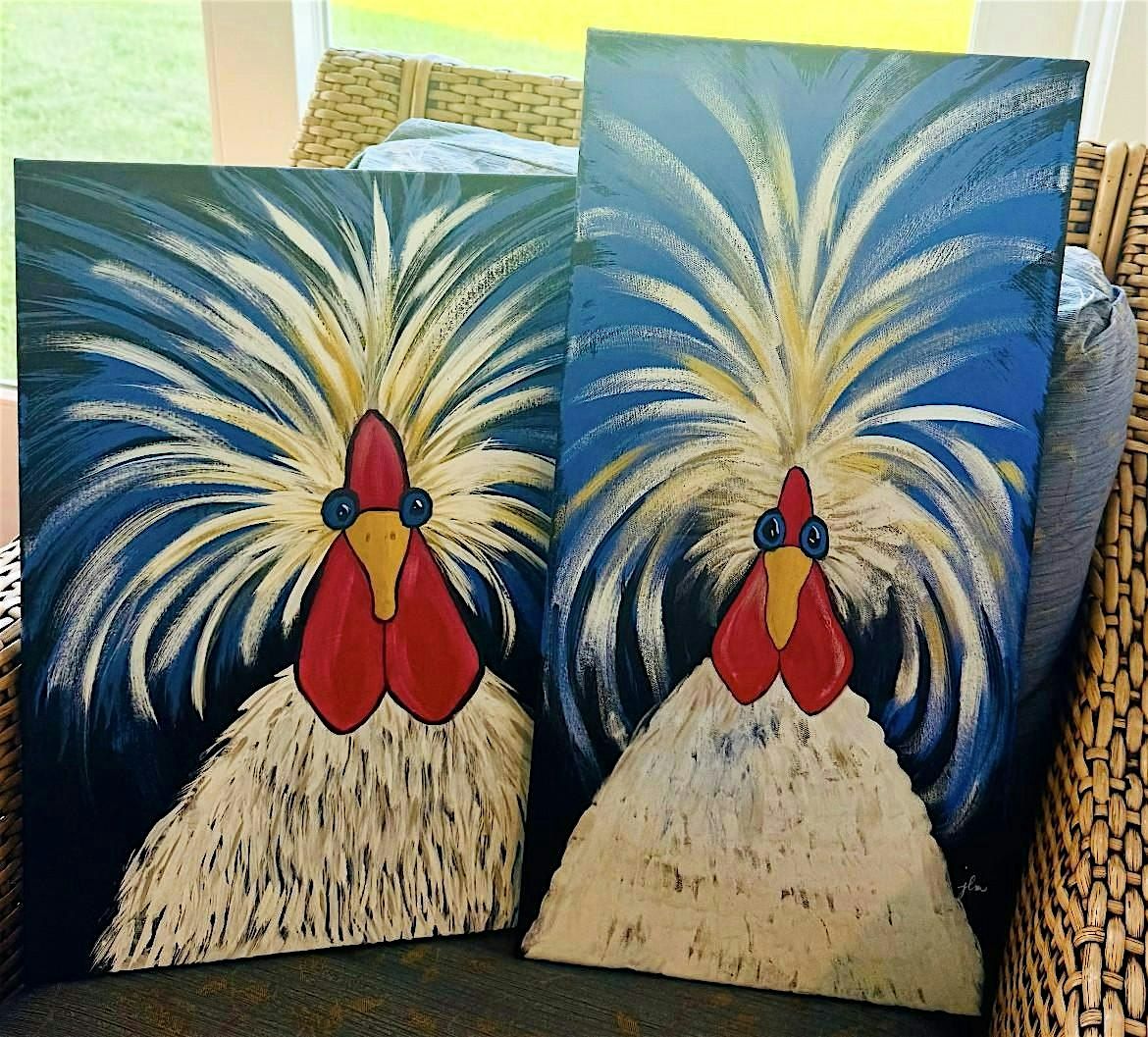 TEOA Crazy Chicken Paint & Sip, 18 August | Event in Bradenton | AllEvents