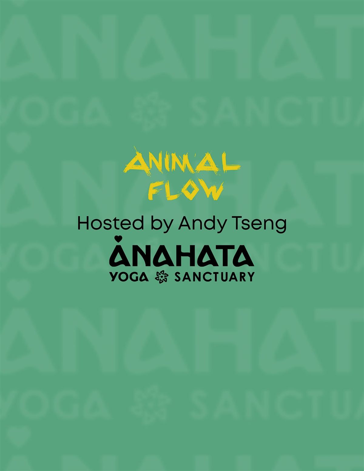 Intro to Animal Flow with Andy Tseng, 15 August | Event in Austin | AllEvents