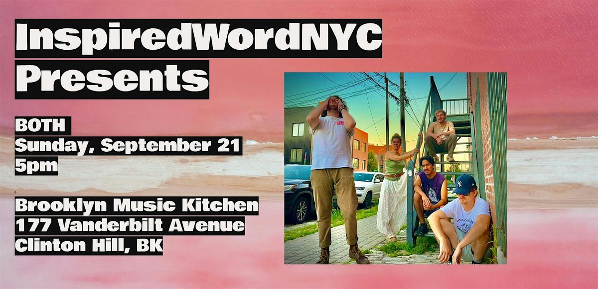 InspiredWordNYC Presents BOTH at Brooklyn Music Kitchen, 21 September | Event in Brooklyn | AllEvents