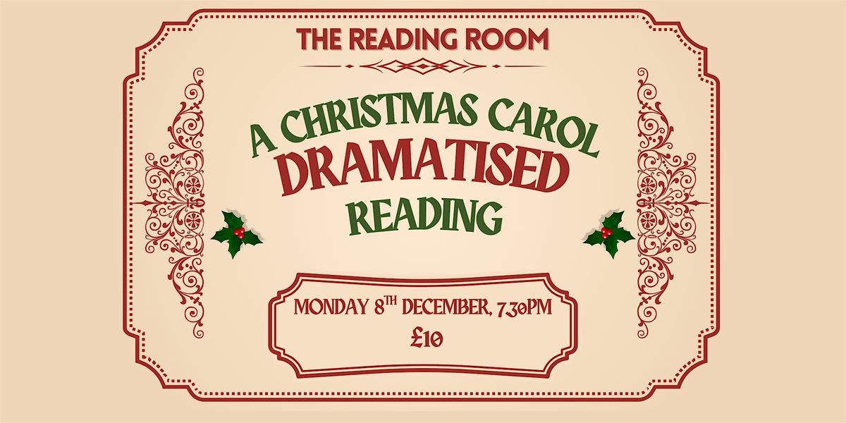 A Christmas Carol Dramatised Reading by David Shenton | Event in Grantham | AllEvents