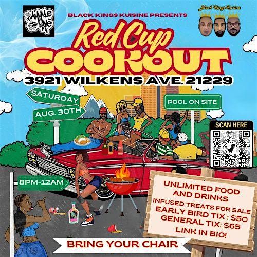 RED CUP COOKOUT, 30 August | Event in Baltimore | AllEvents